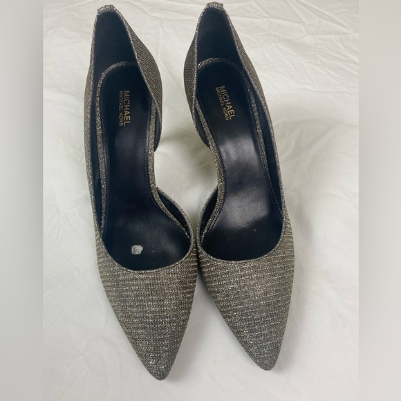 Michael Kors Nathalie Flex High Pump Metallic Size 9.5 - Picture 4 of 7